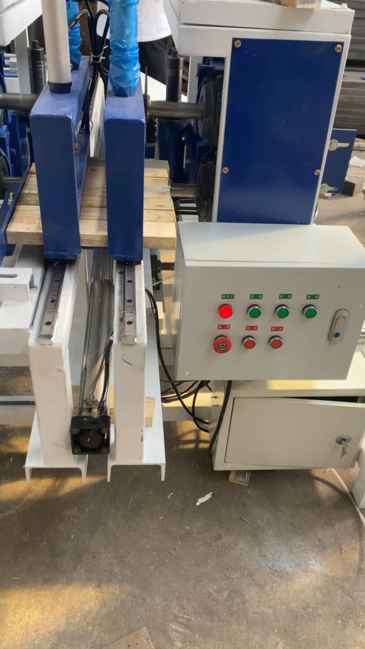 木工机械设备木工双端出榫机一次双端出榫锯出木料光滑平整