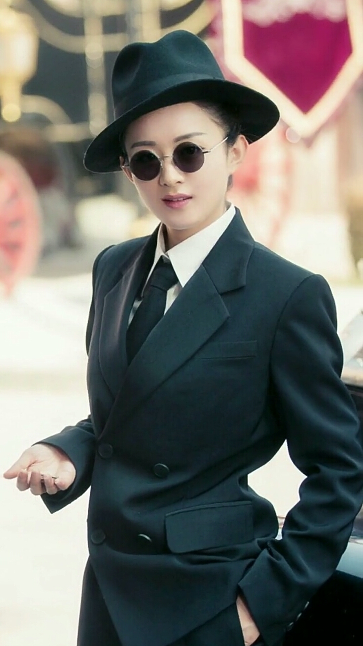 赵丽颖#赵丽颖女扮男装,帅呆了