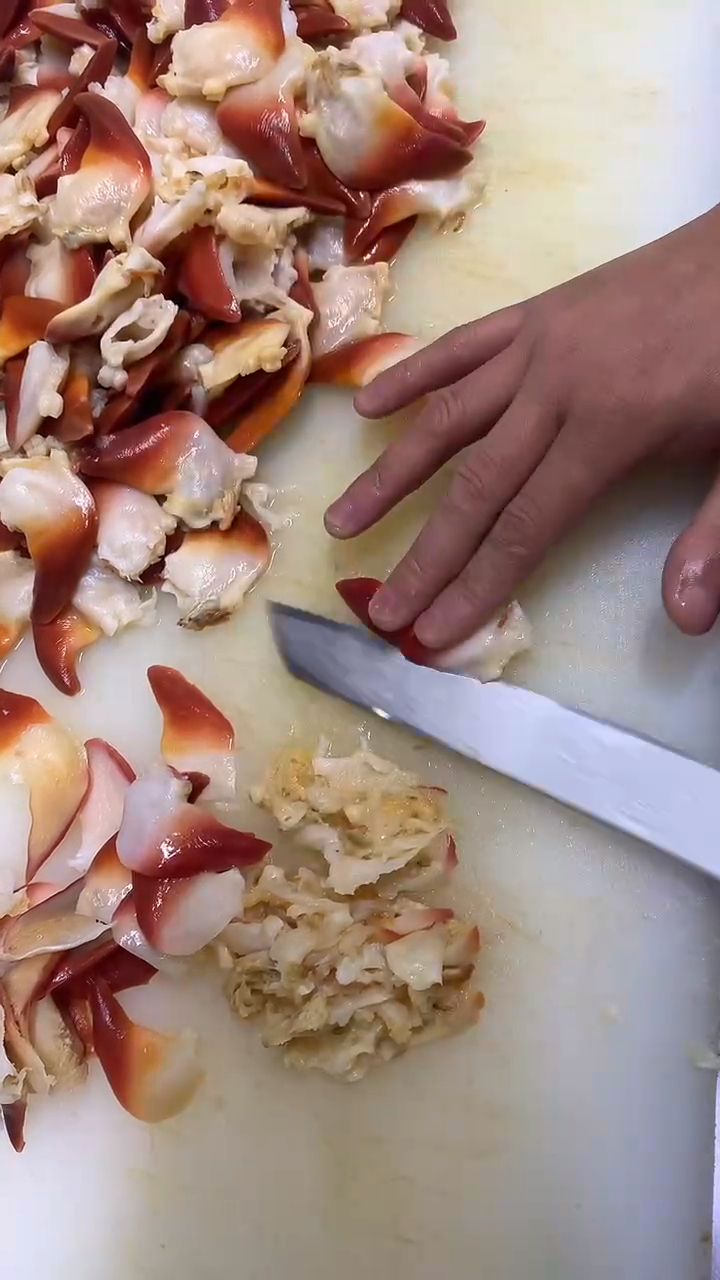 北极贝#北极贝的处理方法,大家有喜欢吃北极贝的吗?