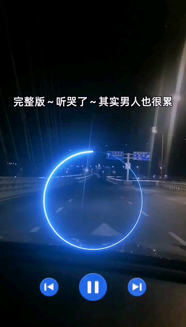 这首歌唱出了男人的心酸和无奈说不出的滋味