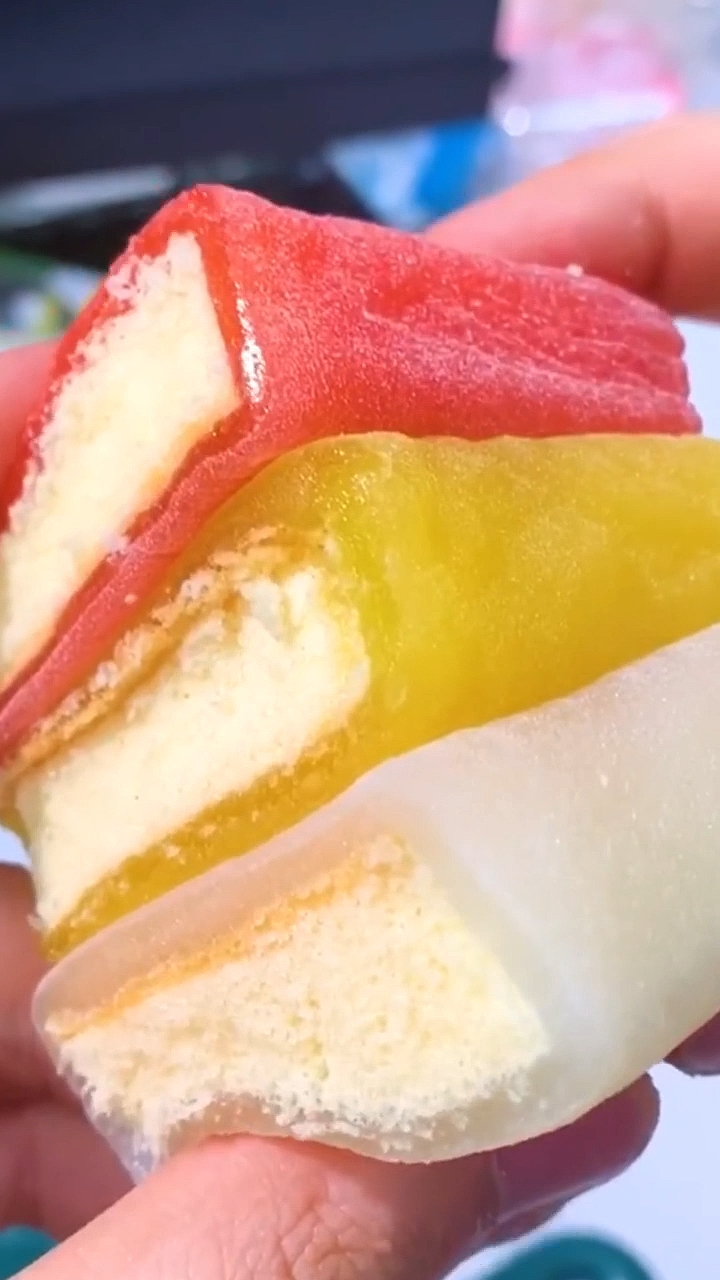 贴秋膘#冰皮蛋糕冰箱冷藏后更好吃哦