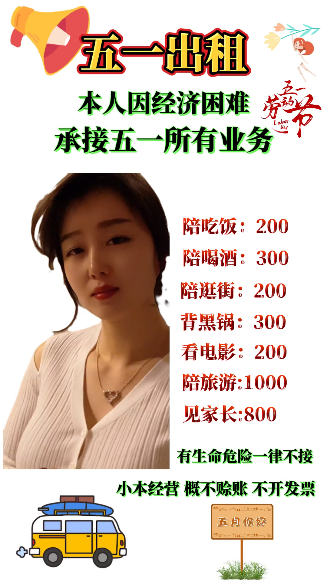 本人经济困难承接五一业务,不知有没有下单的