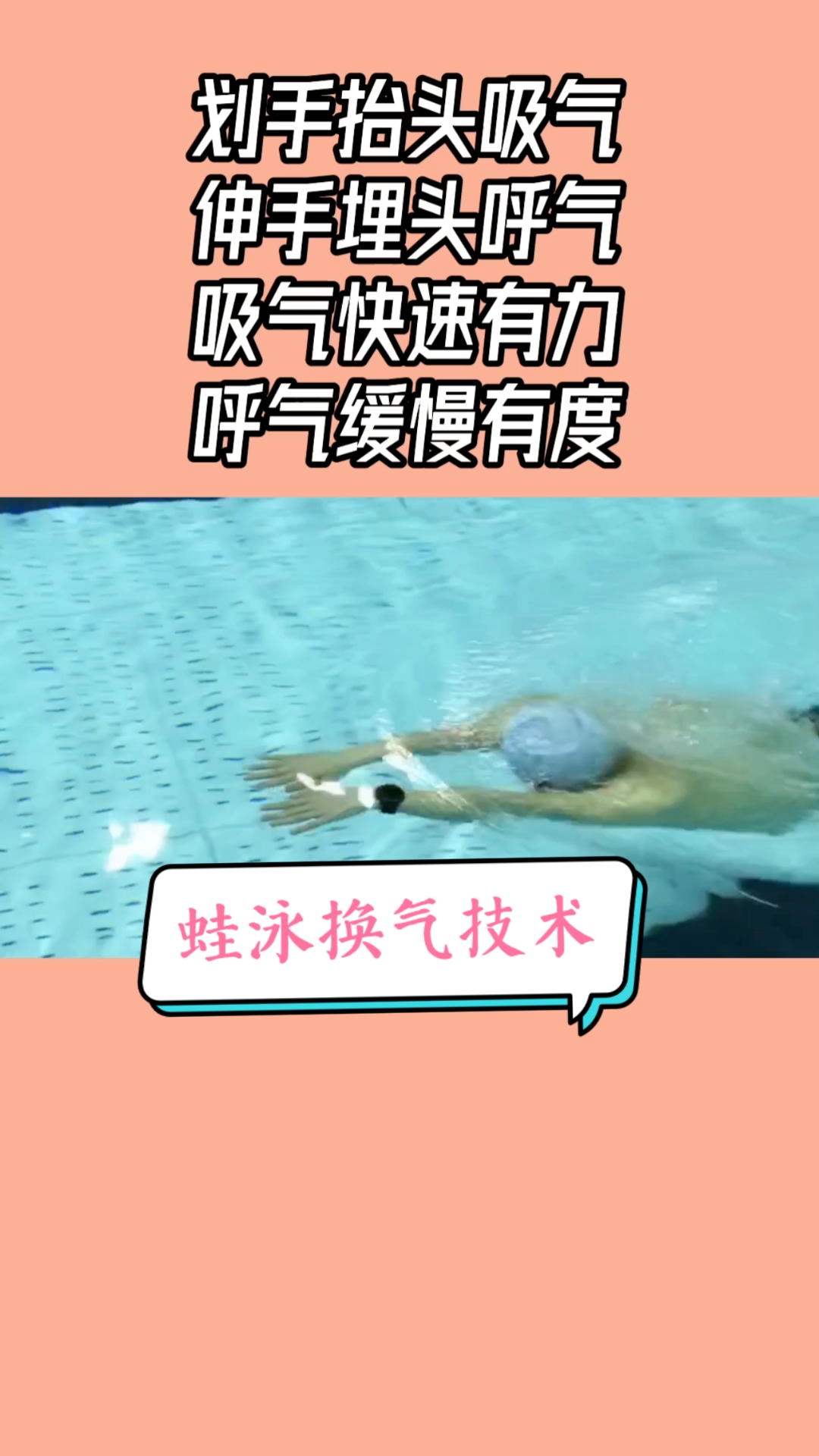 游泳网教#蛙泳换气关键技术
