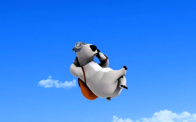 倒霉熊第一集,跳伞