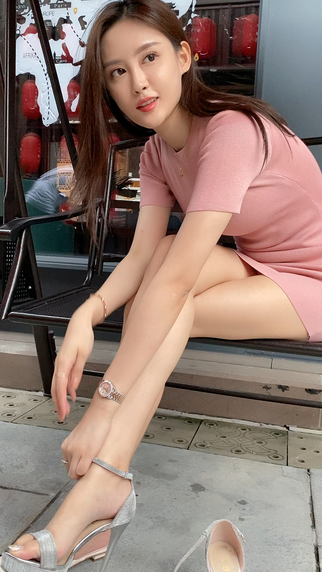 谁家的姑娘这么漂亮#你过分了.过分的大长腿.