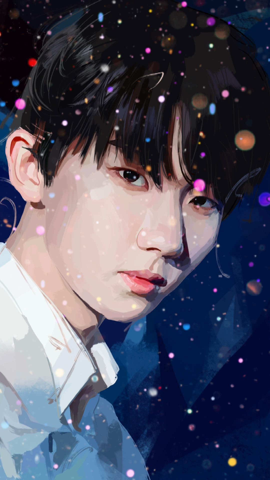 破壳计划手绘时代少年团马嘉祺看灵魂画手表白爱豆