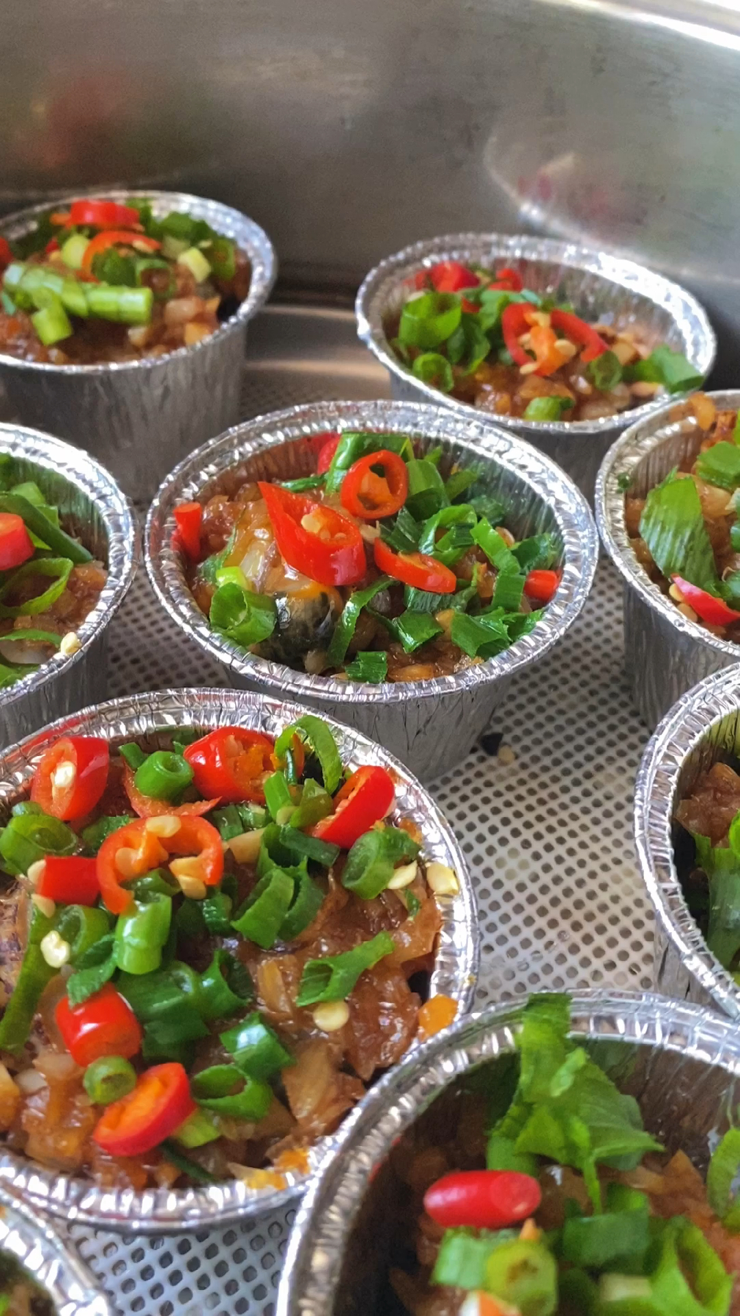 锡纸杯蒜蓉粉丝扇贝来一锅