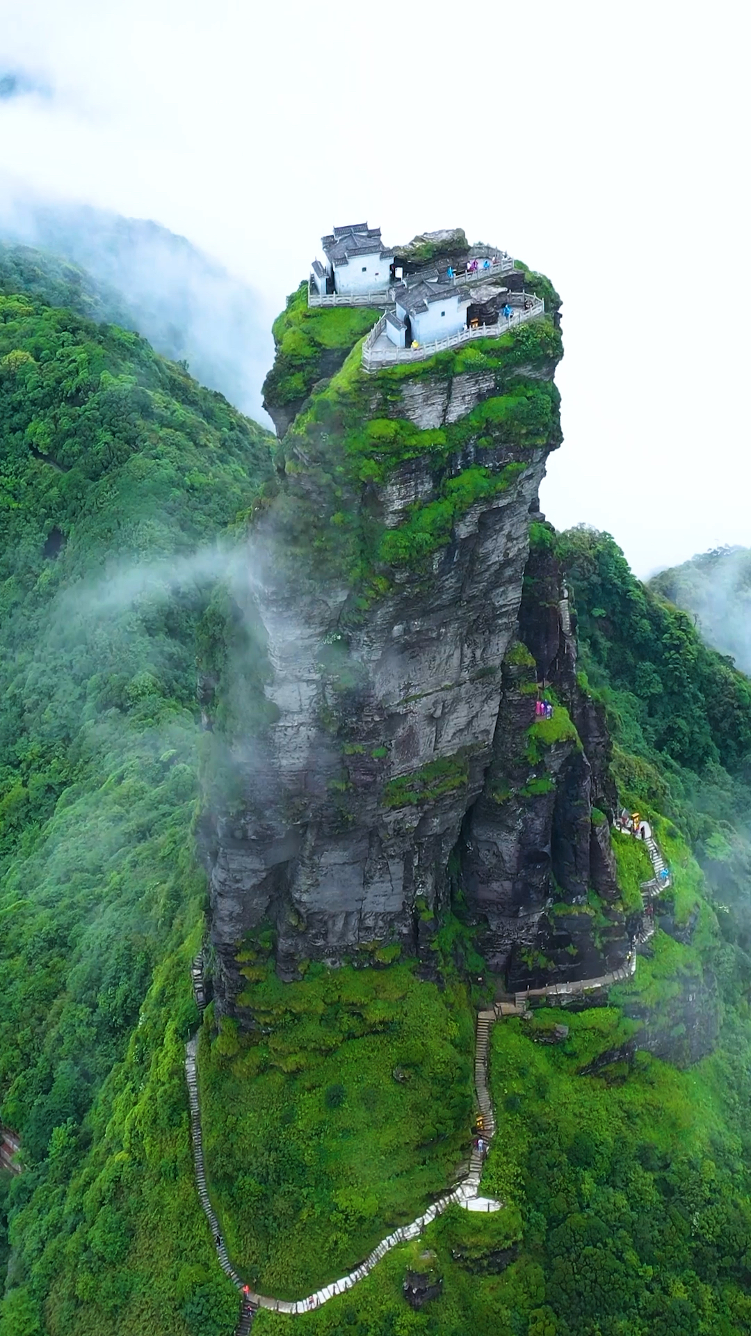 贵州第一险山梵净山大自然洪荒之作真正的天空之城