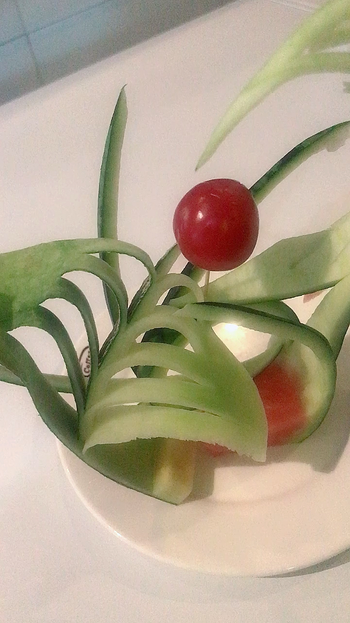 果盘艺术雕刻#一刀下去丈母娘惊呆了.