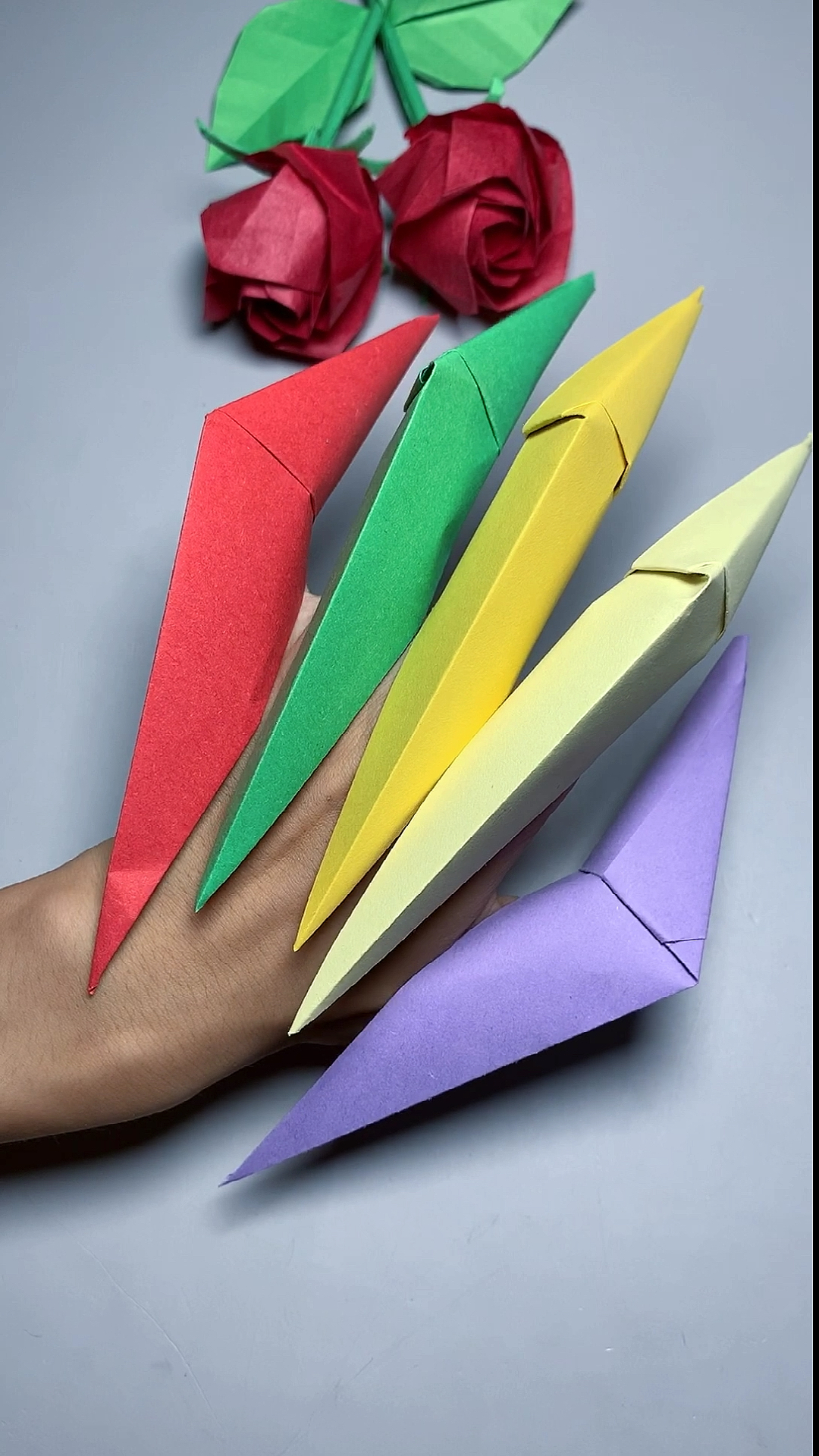 爪子手工折纸图片