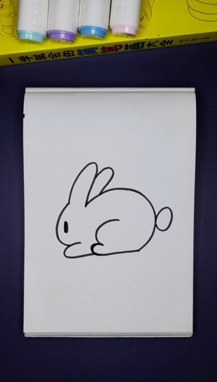 简笔画#画兔子