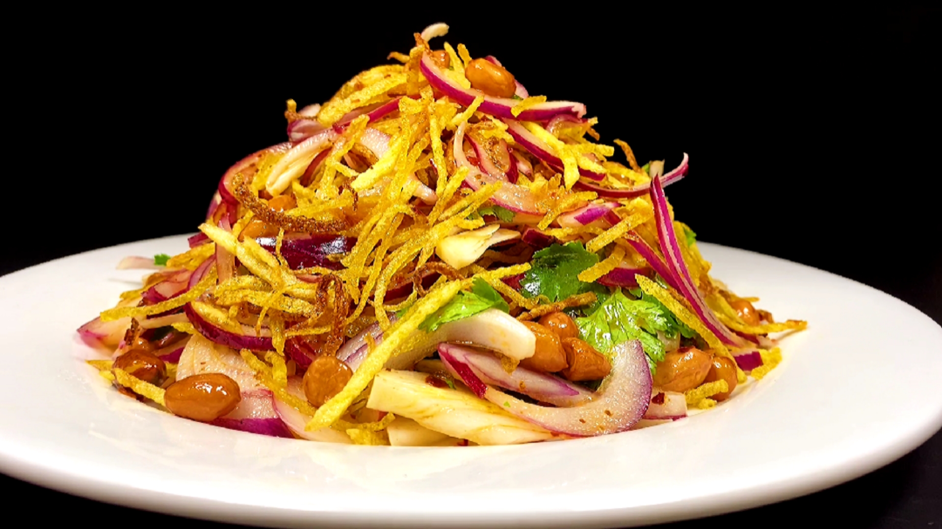 美食#三丝爆豆这样做,又香又脆太好吃了-度小视