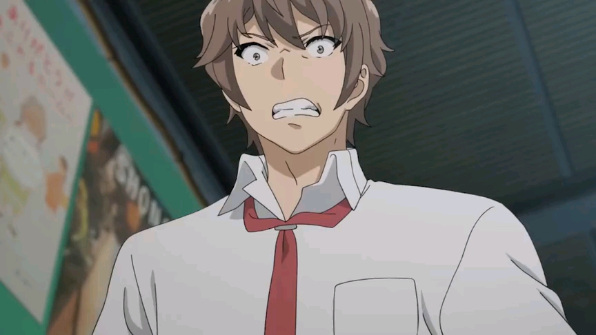 日漫#不愧是校园四霸之一的骚话梓川咲关