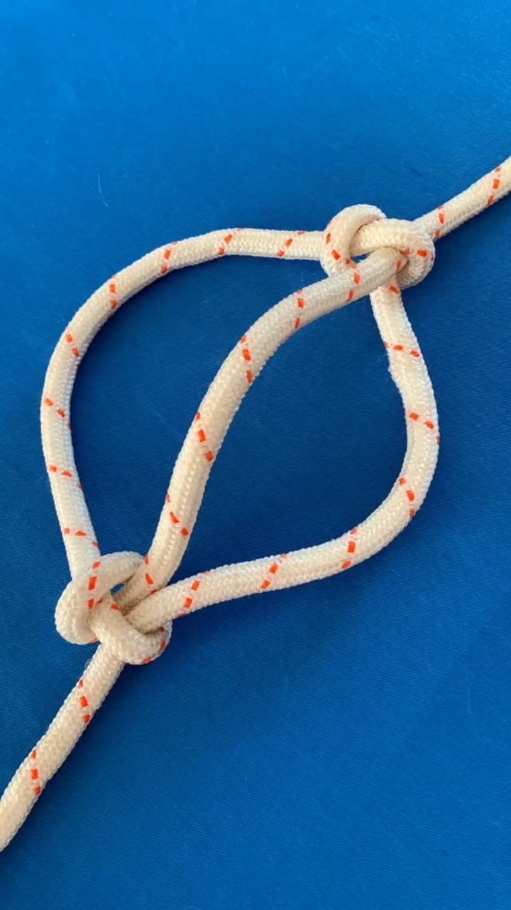 单绳牛龙头的打结方法