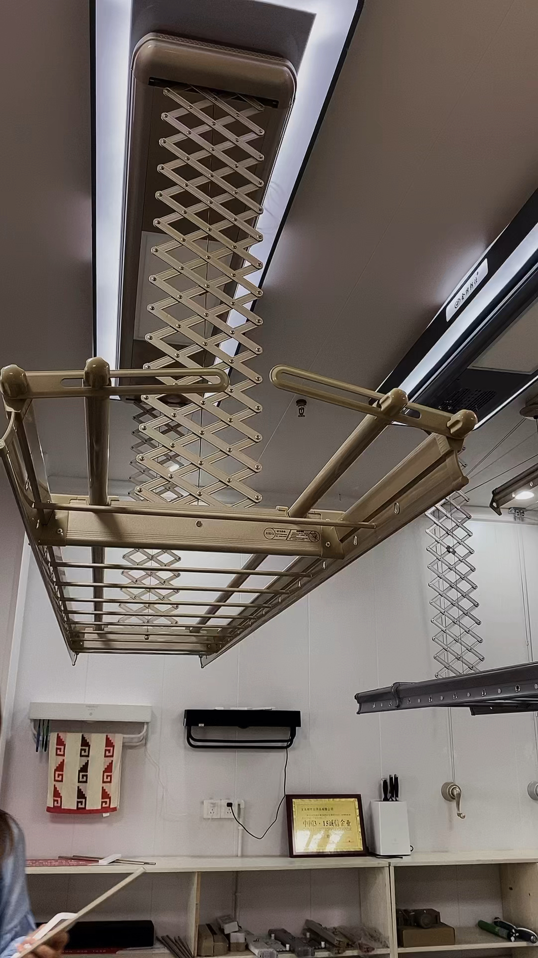 记录生活全自动升降晾衣架