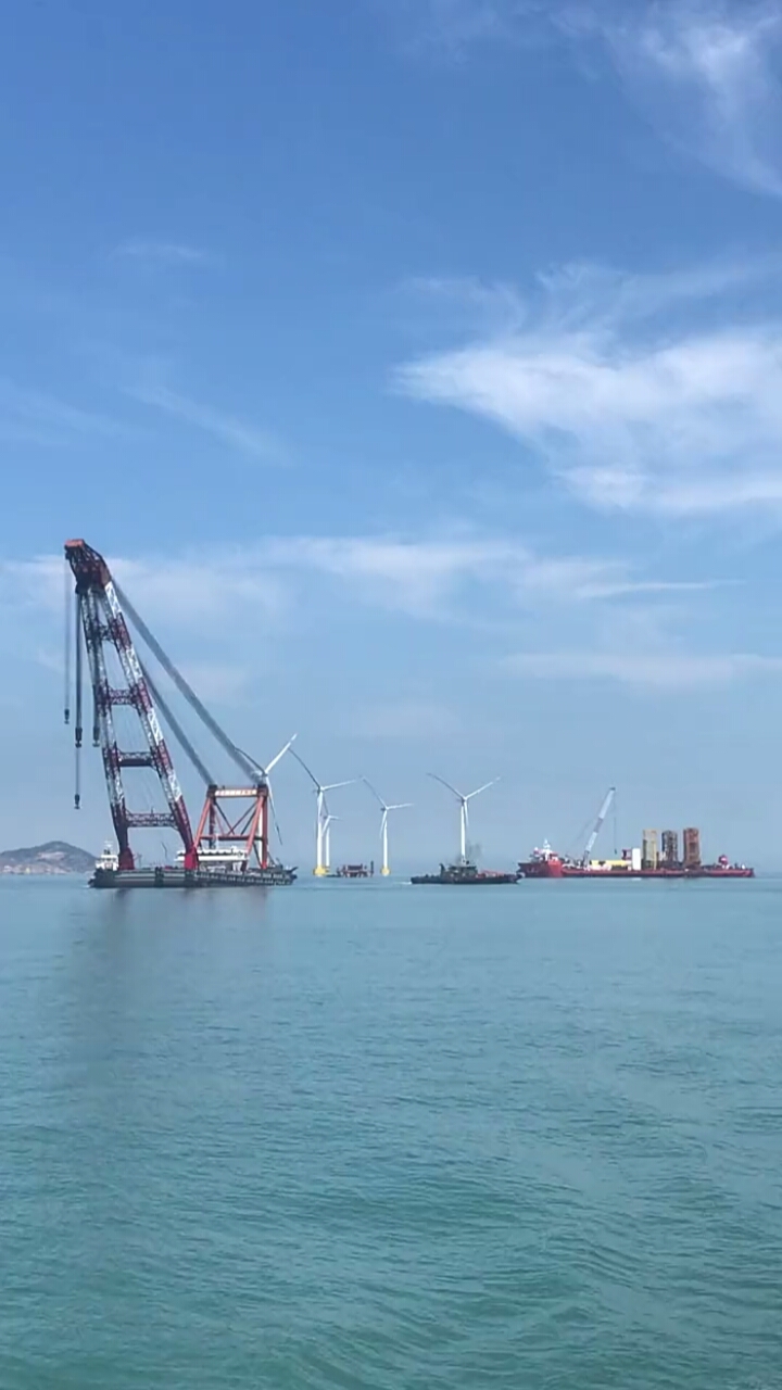 海上风电工程建设,看看有多少台吊装船