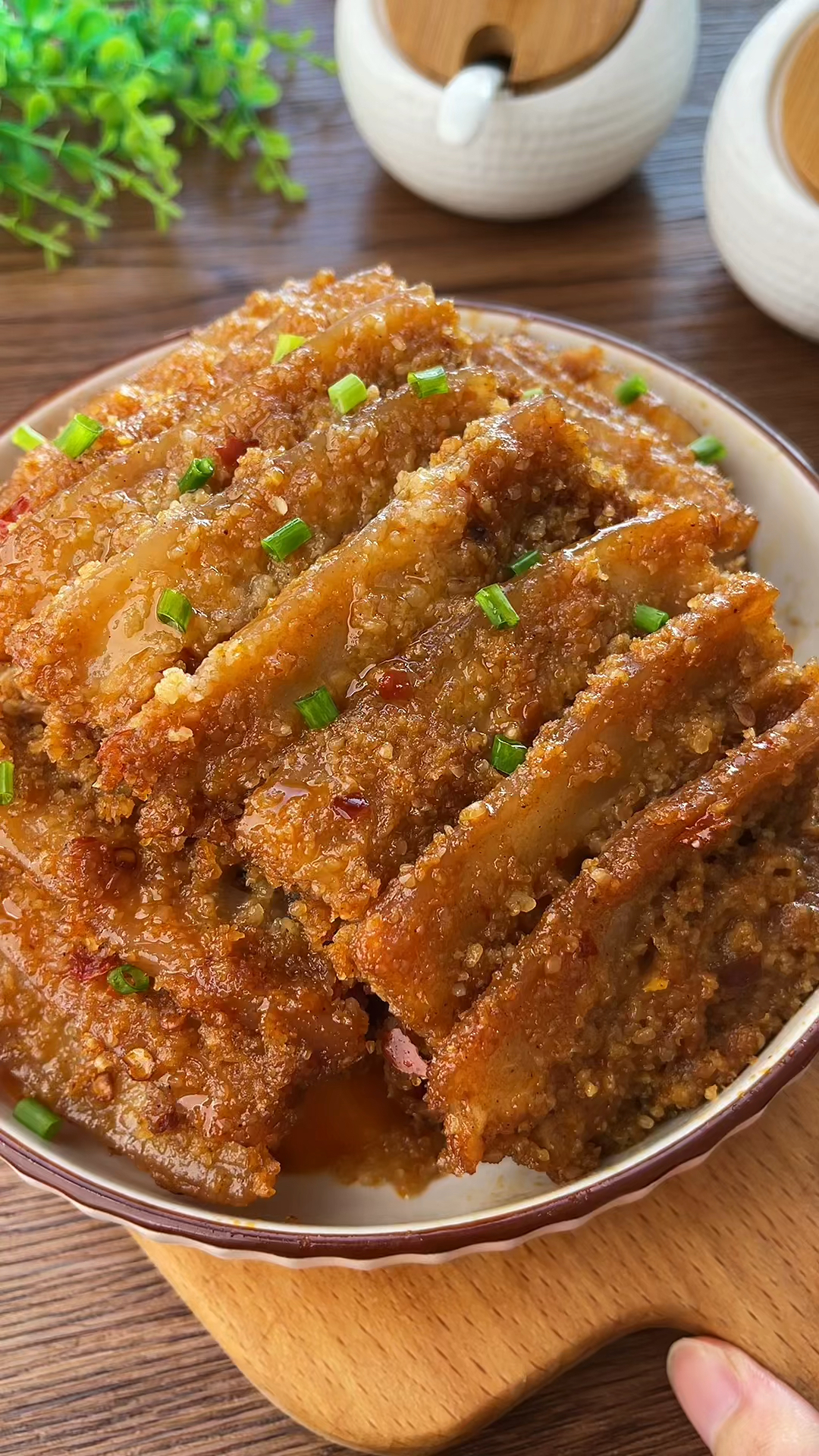 为什么饭店的粉蒸肉那么好吃呢