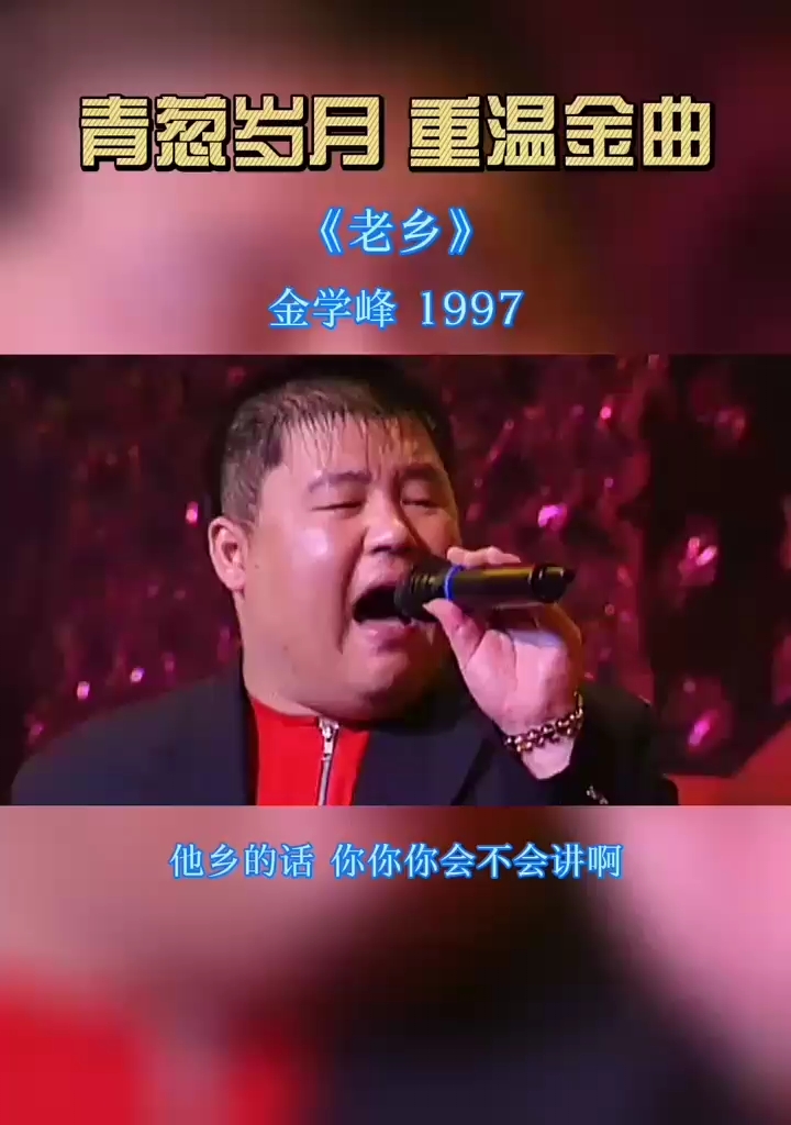 全民k歌#金学峰#老乡#重温金曲