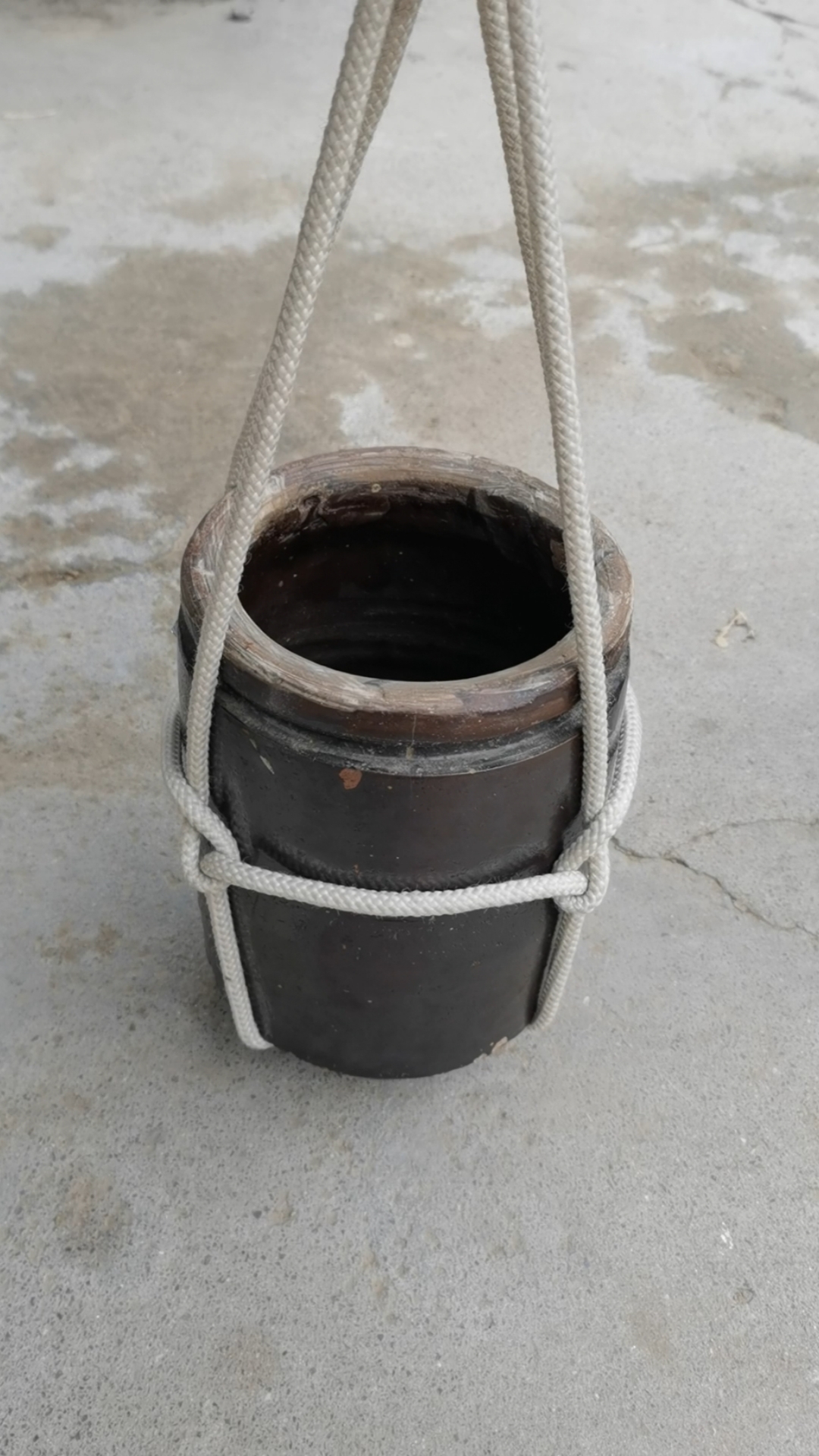 实用绳结#十字吊桶结,是真牢固