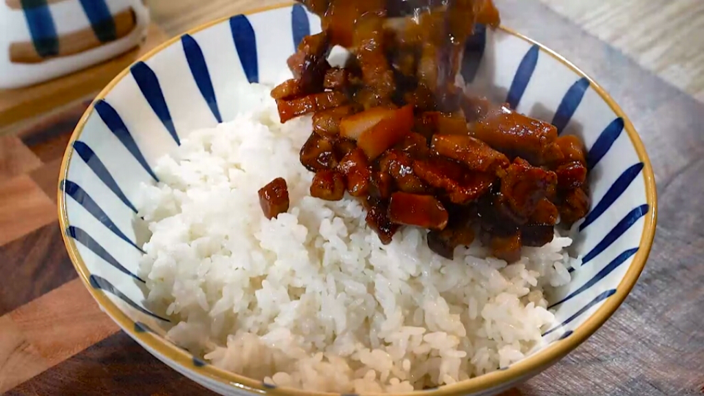 美食#今天做了超好吃的卤肉饭家里有肉的可以安排起来