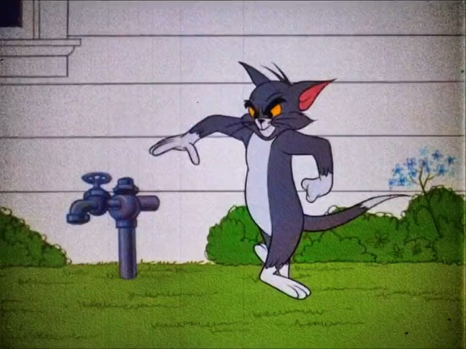 猫和老鼠#汤姆一直穿着衣服