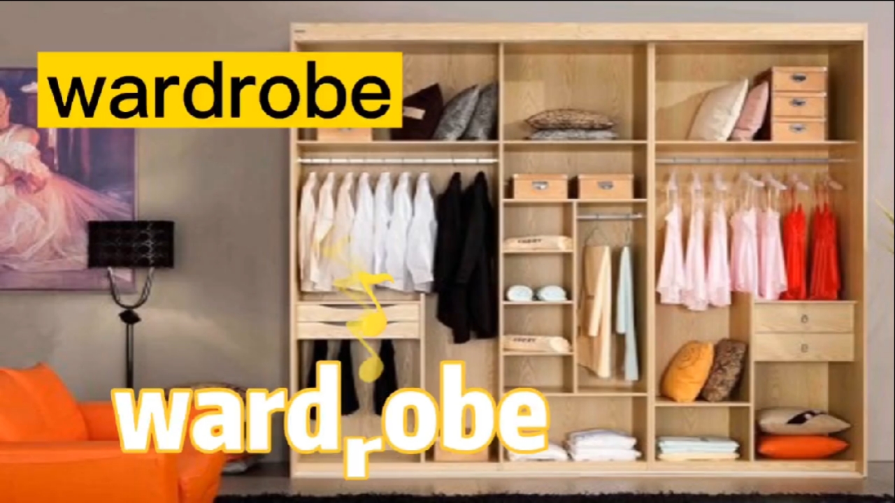 零基础学英语成人英语高效记单词wardrobe