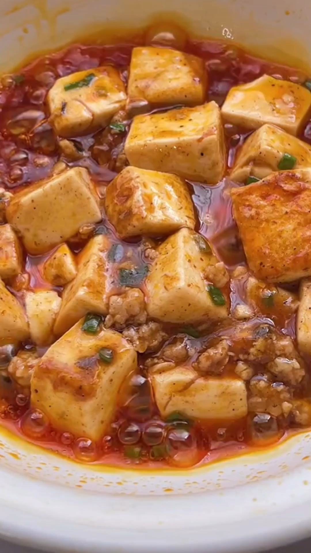 美食#在家做不比饭店好吃麻婆豆腐