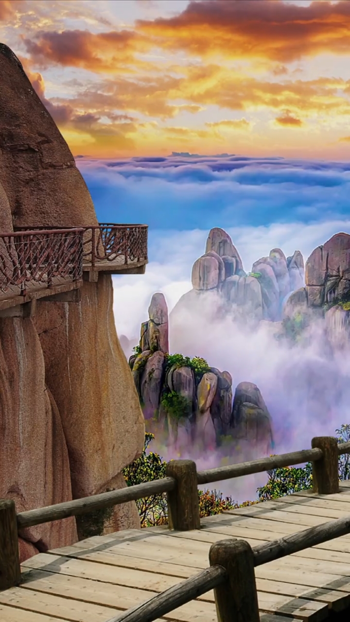 亲近大自然#这是不是传说中的仙界?#风景