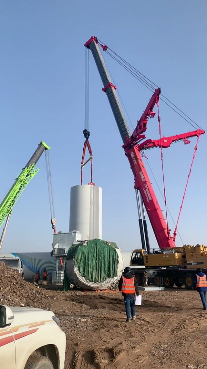 风电设备吊装