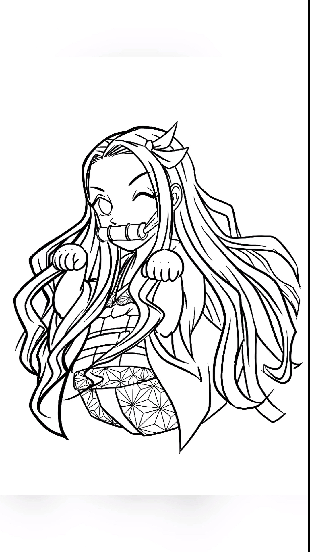 鬼灭之刃#祢豆子已成为二次元女神了