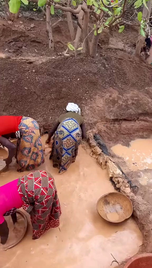 在非洲的淘金人