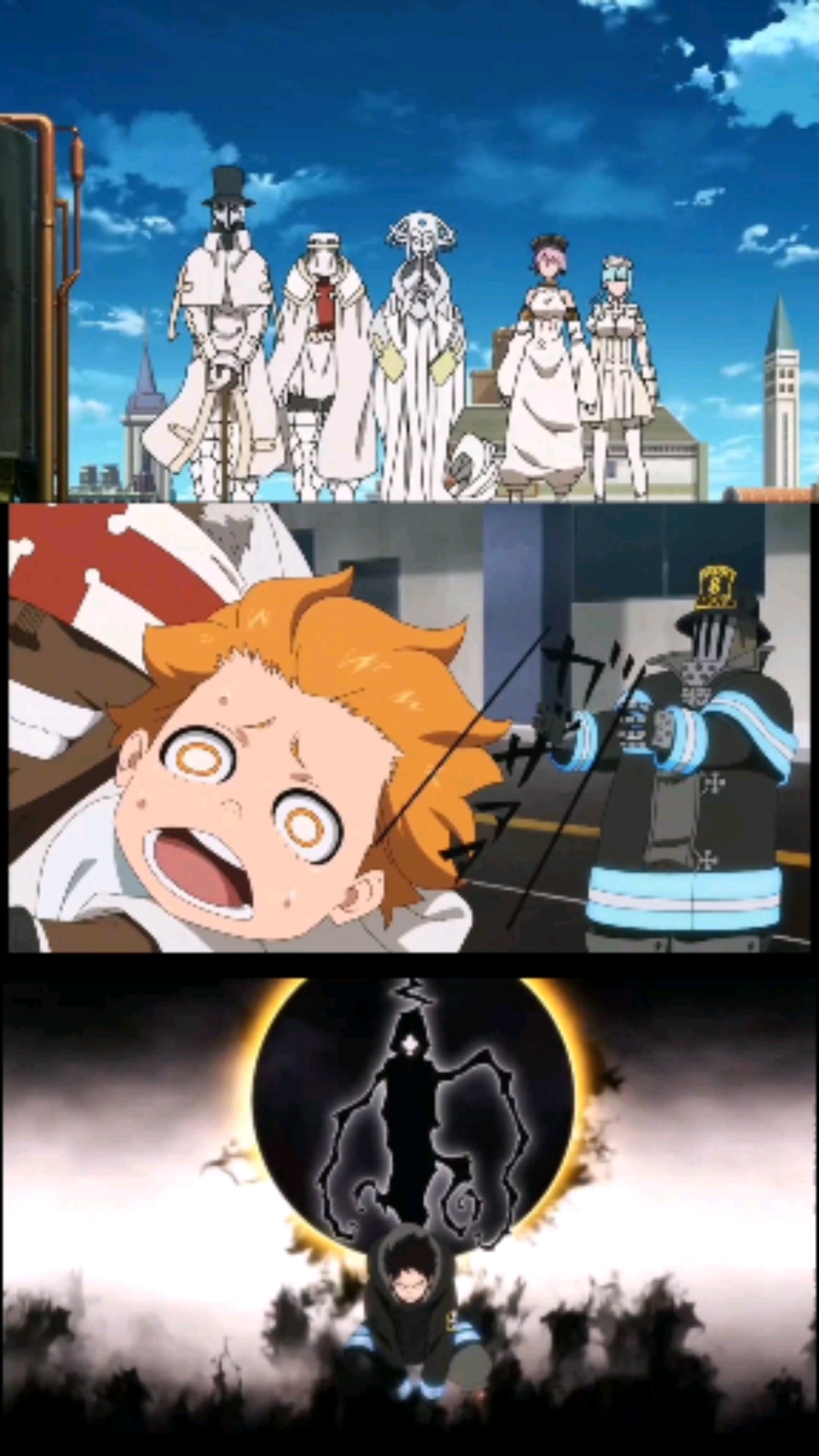 动漫#听说你们眼疾手快?#炎炎消防队#这应该是六柱一世的童年阴影!