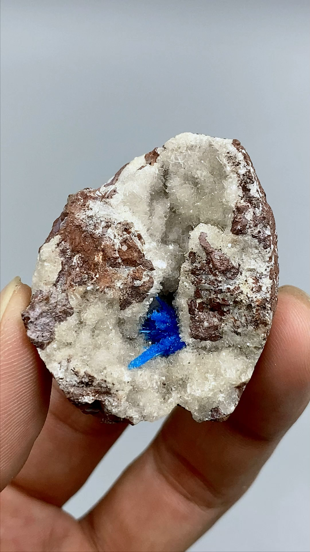 矿物晶体#水硅钒钙矿物晶体矿物标本