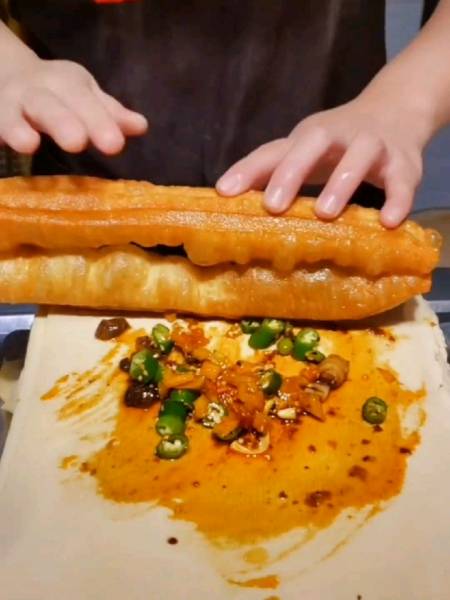 美食记#豆腐皮卷油条你吃过吗?-度小视