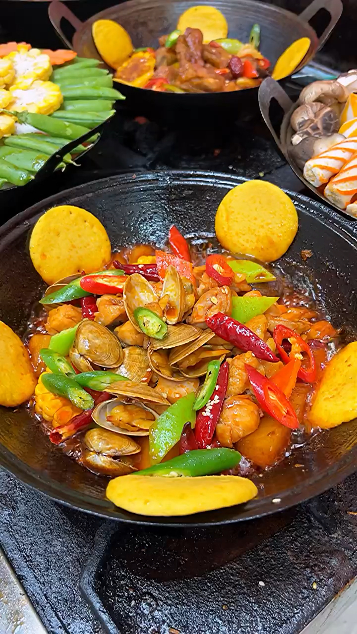 小地锅香辣花甲