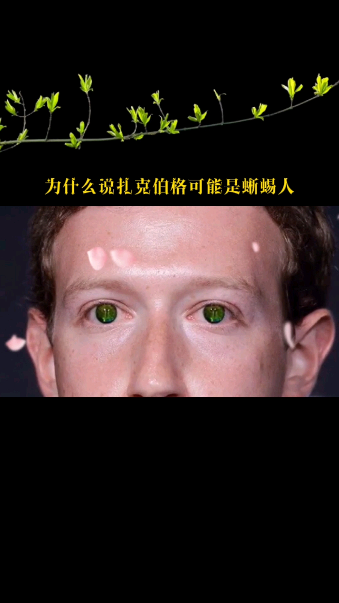 商业思维为什么说扎克伯格可能是蜥蜴人