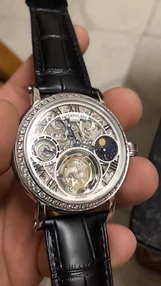 新入手的百达翡丽陀飞轮!超级漂亮,欣赏一下吧