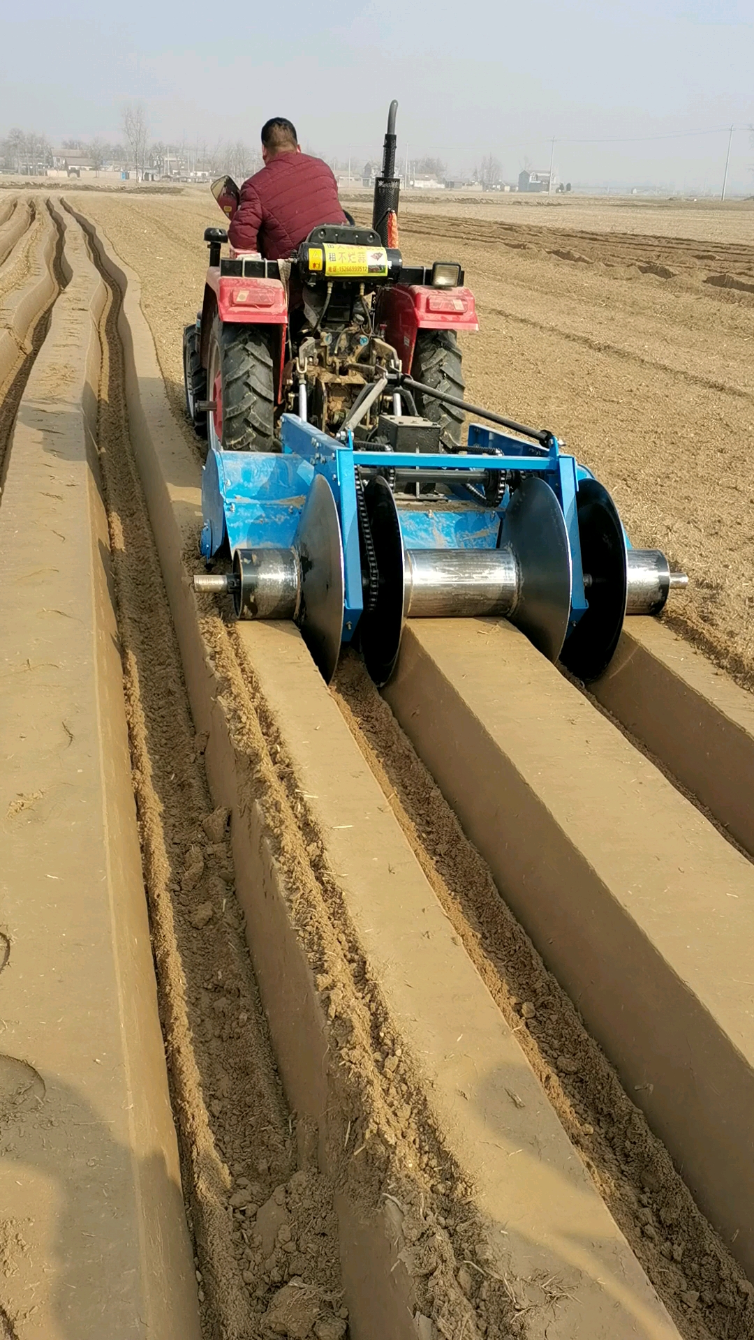 测评#草莓开沟起垄机起垄机大葱大姜开沟起垄机高效起垄机大型起垄机