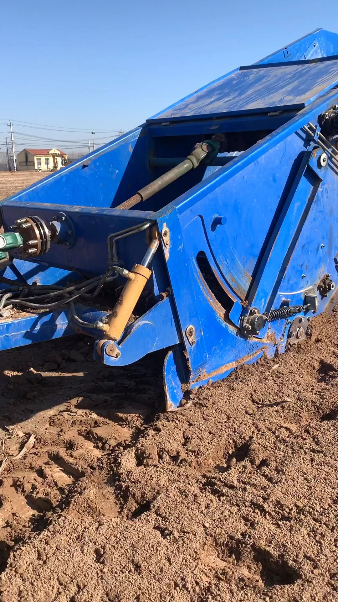 捡石机##捡石机#农田捡石机-度小视