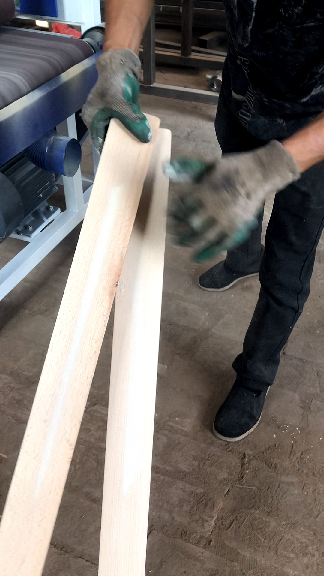 木工机械#打磨木料如此简单木料砂光的好帮手-度小视