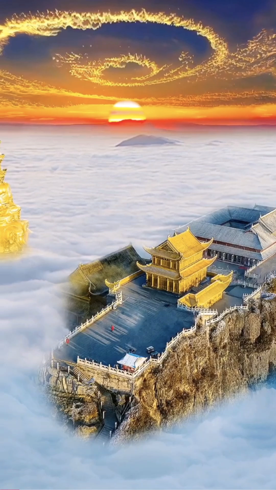 最美风景#佛说:世间万物皆空.唯其空,便能包容万物.