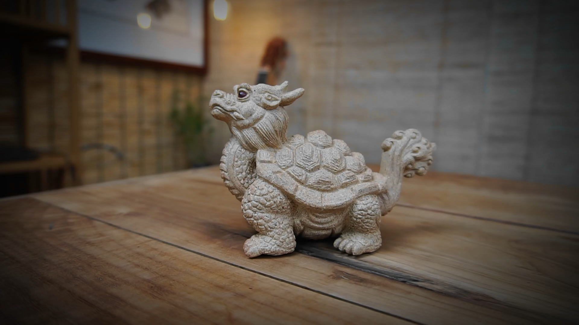 紫砂茶宠#紫砂《腾云龙龟》茶宠摆件尺寸:约12cm泥料:白段泥工艺