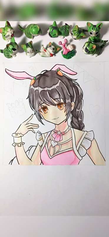 画画原来如此简单#马克笔画个小舞-度小视