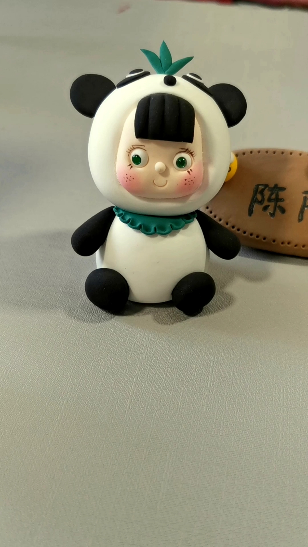 超轻粘土#这样的娃娃可爱吗?