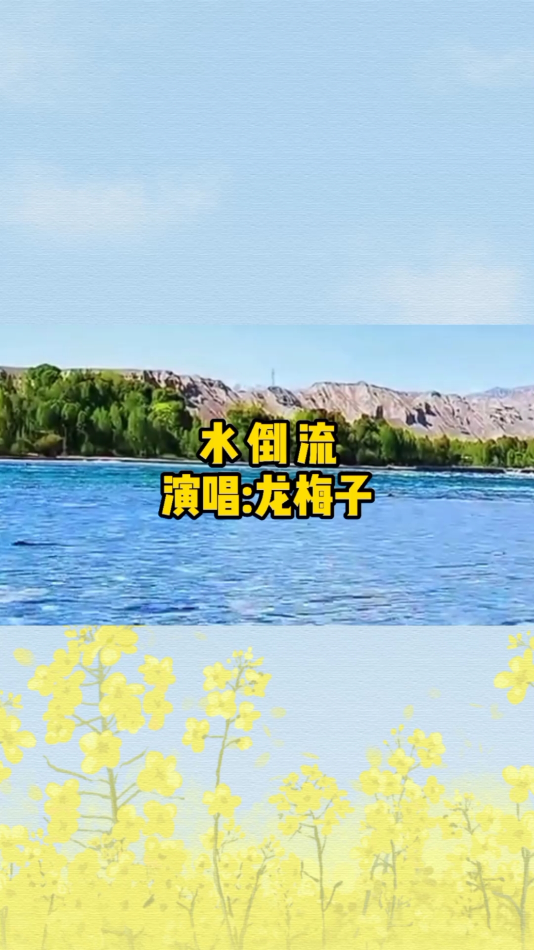 龙梅子一首《水倒流》经典老歌,好听极了