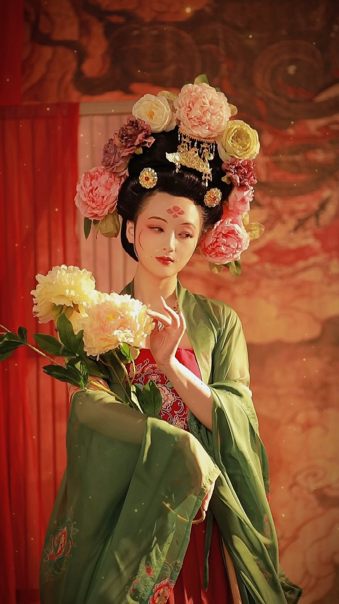 汉服#温柔的花神