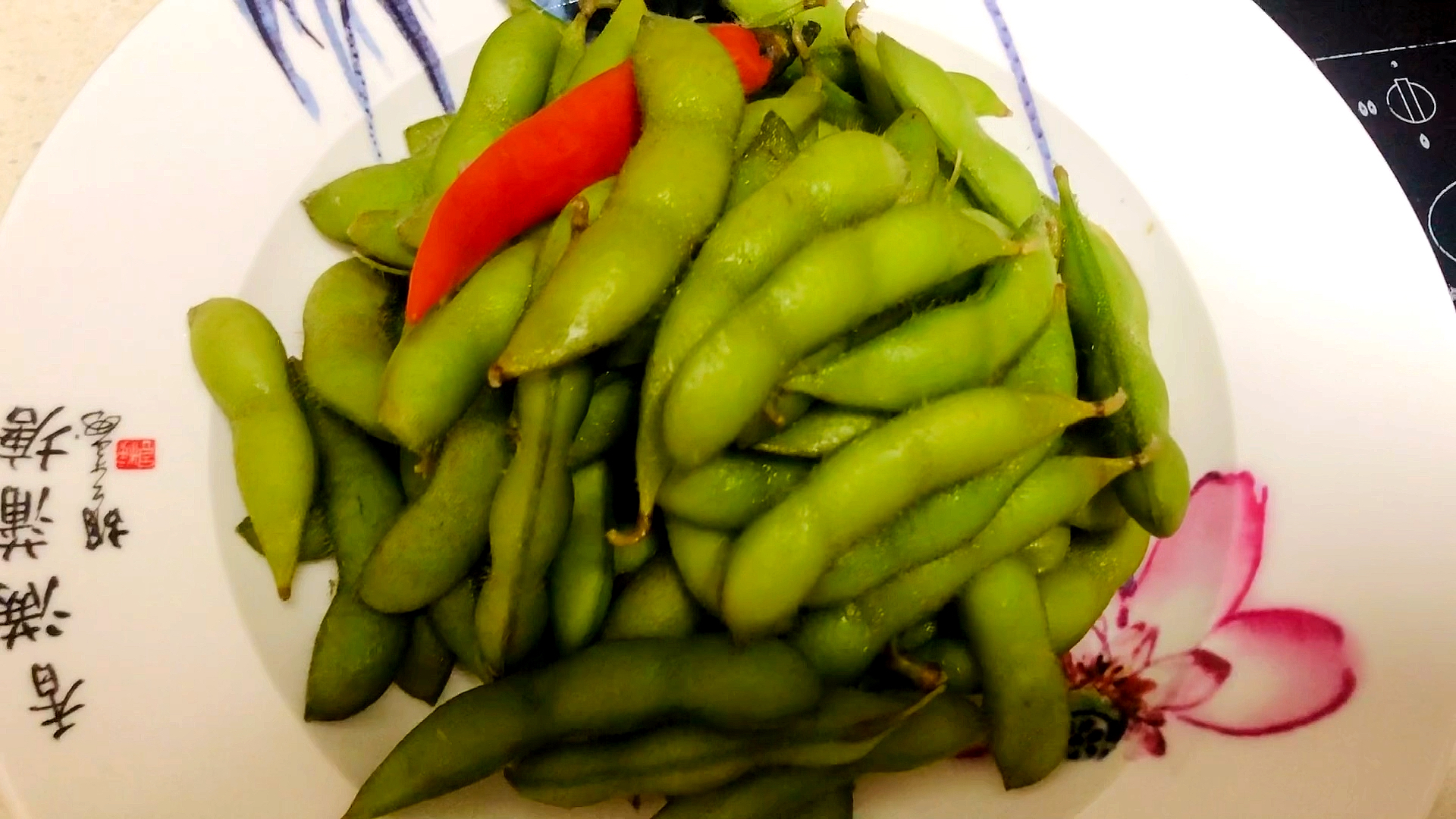 盐水毛豆搞起来.