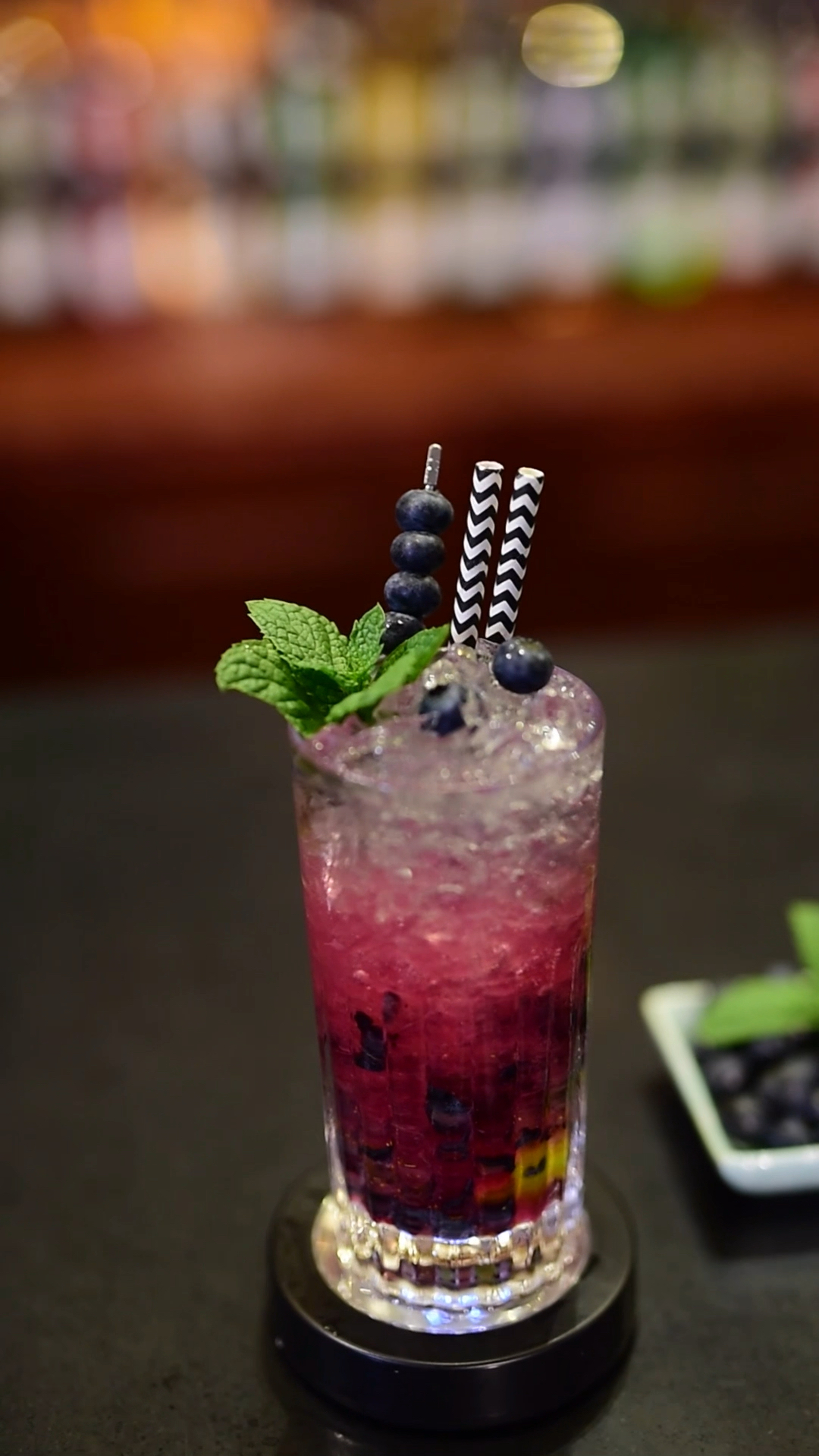 调酒师#蓝莓莫吉托yyds