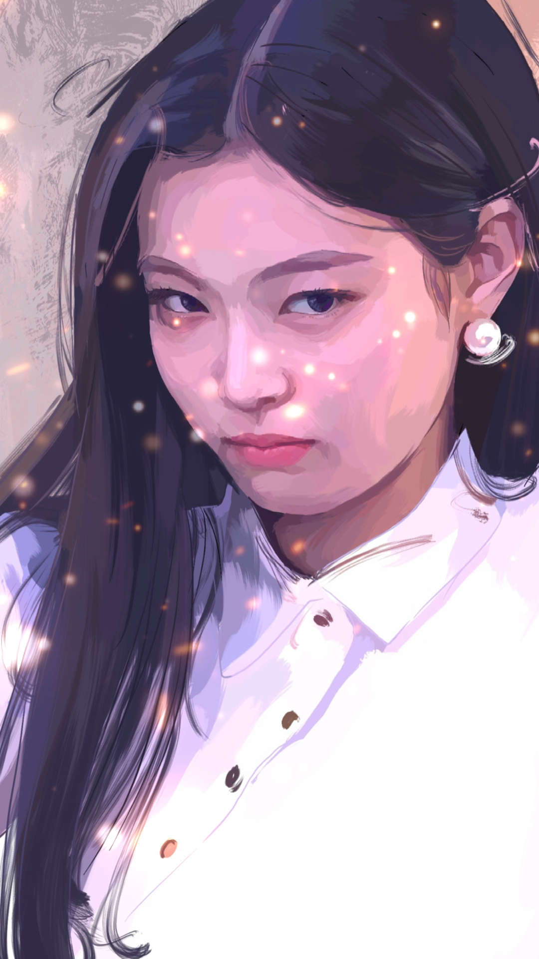 破壳计划#【手绘金智妮jennie】看灵魂画手表白爱豆-度小视