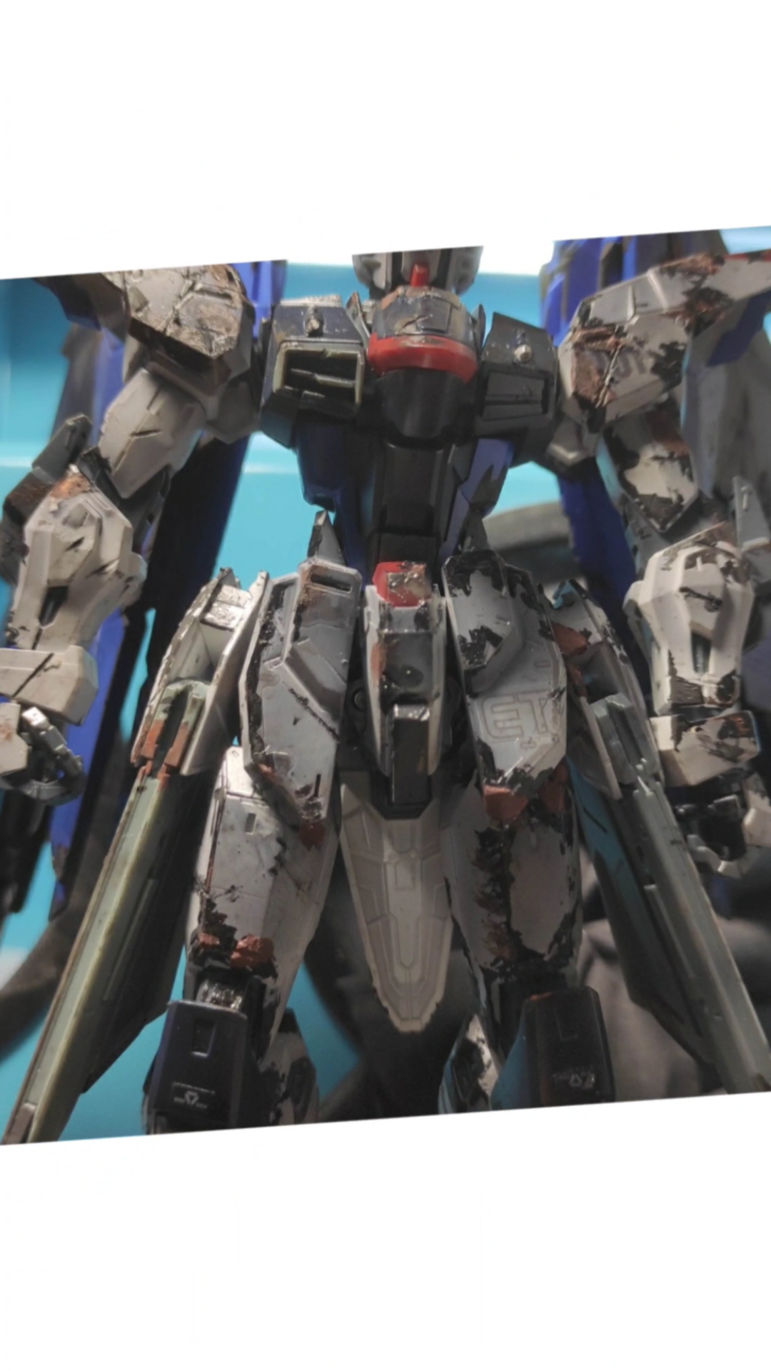 高达w#高达自由kazz旧化战损